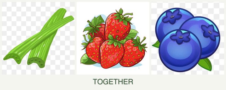 Can you plant celery, strawberries and blueberries together?