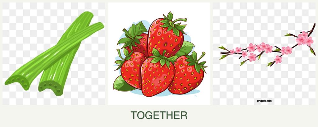 Can you plant celery, strawberries and peaches together?