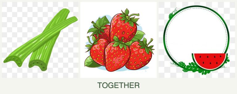 Can you plant celery, strawberries and watermelons together?