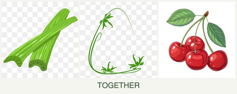 Can you plant celery, tarragon and cherries together?