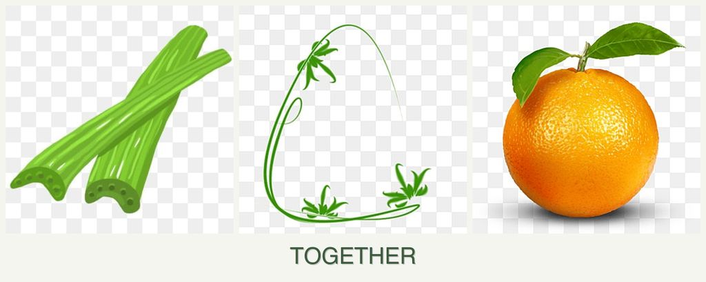 Can you plant celery, tarragon and oranges together?