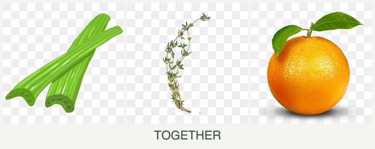 Can you plant celery, thyme and oranges together?