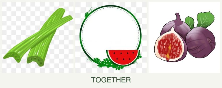Can you plant celery, watermelons and figs together?