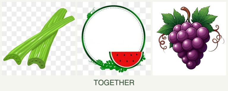 Can you plant celery, watermelons and grapes together?