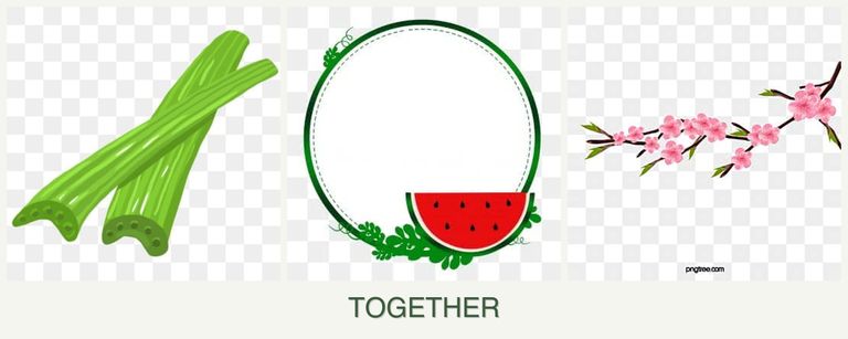 Can you plant celery, watermelons and peaches together?
