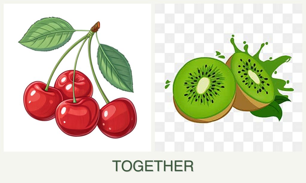 Can you plant cherries and kiwi together?