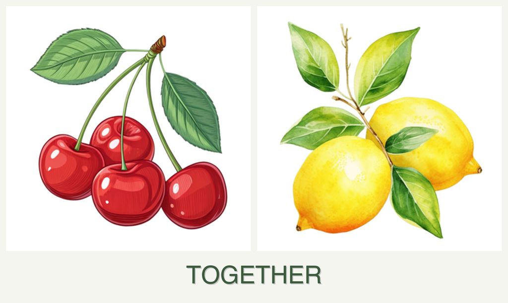 Can you plant cherries and lemons together?