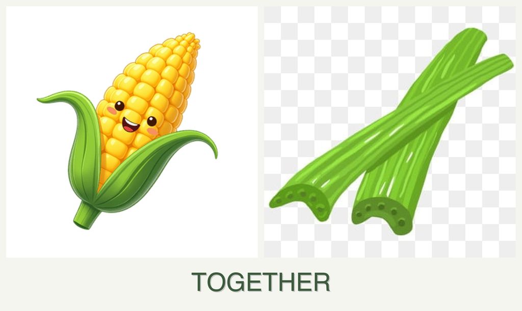 Can you plant corn and celery together?