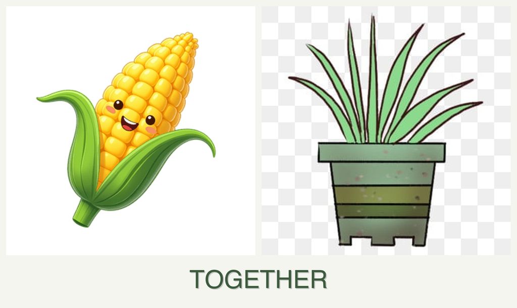 Can you plant corn and lemongrass together?