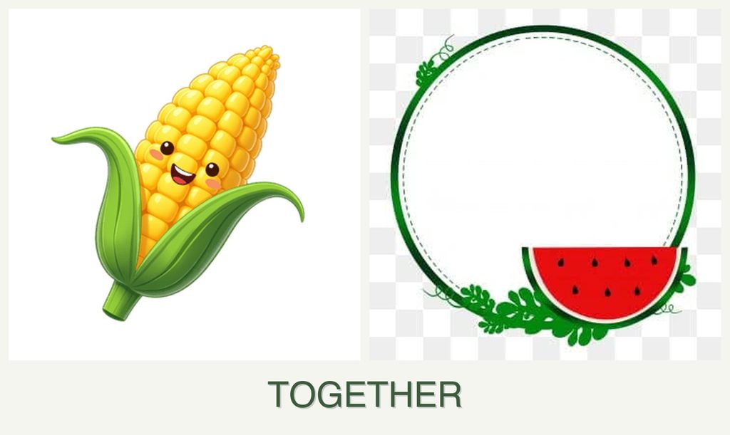 Can you plant corn and watermelons together?