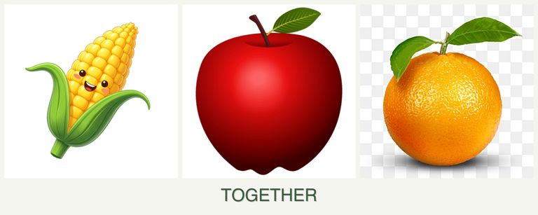 Can you plant corn, apples and oranges together?