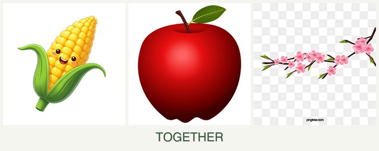 Can you plant corn, apples and peaches together?