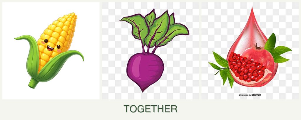 Can you plant corn, beets and pomegranates together?