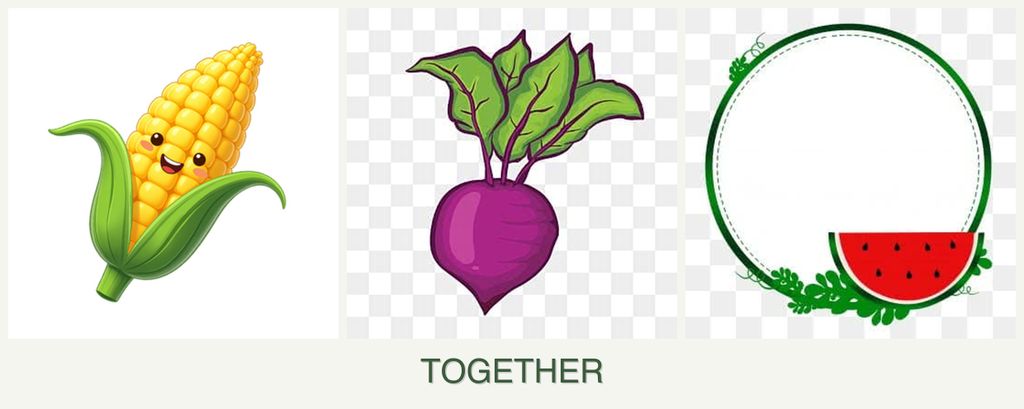 Can you plant corn, beets and watermelons together?