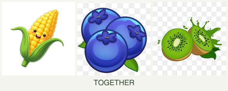 Can you plant corn, blueberries and kiwi together?