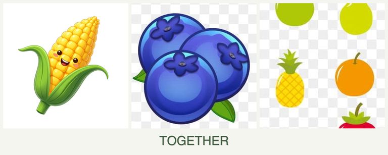 Can you plant corn, blueberries and pears together?