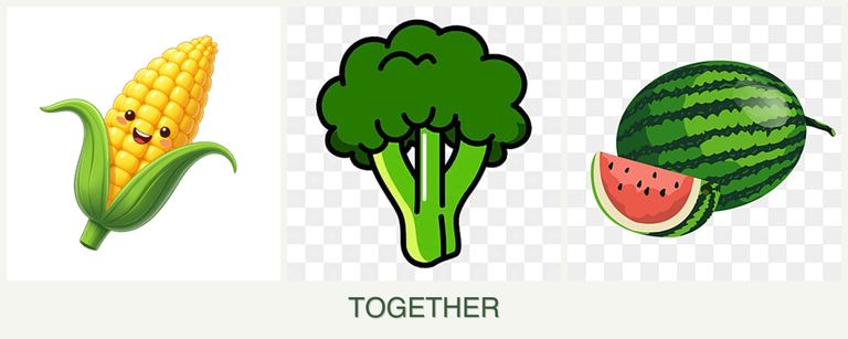 Can you plant corn, broccoli and melons together?