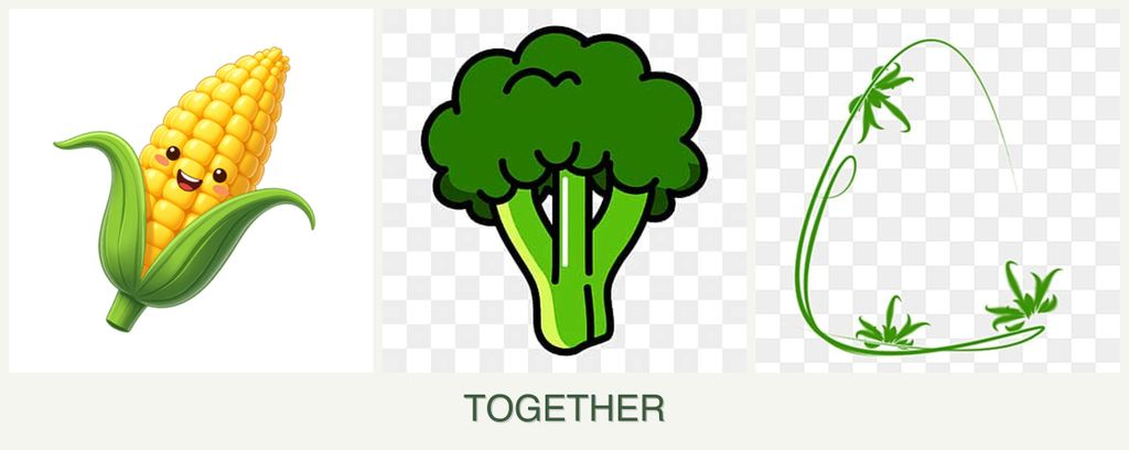 Can you plant corn, broccoli and tarragon together?