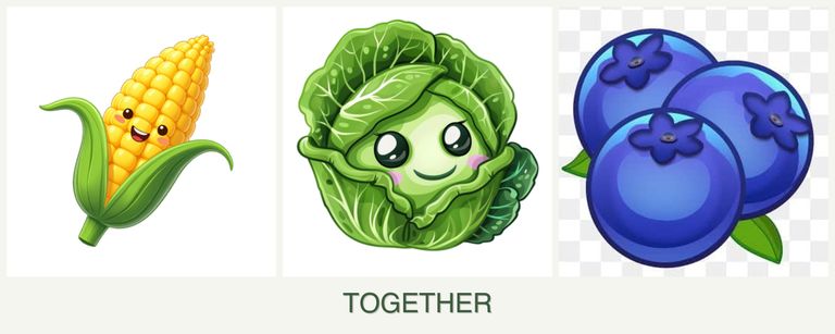 Can you plant corn, cabbage and blueberries together?