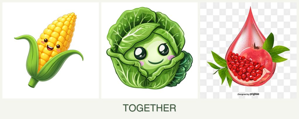 Can you plant corn, cabbage and pomegranates together?