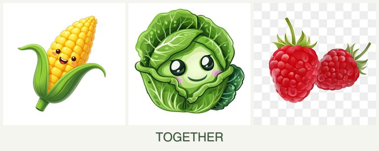 Can you plant corn, cabbage and raspberries together?