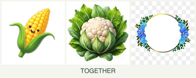 Can you plant corn, cauliflower and zinnias together?