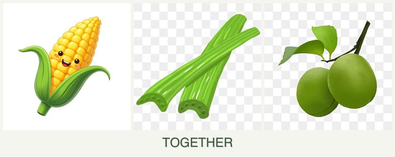 Can you plant corn, celery and plums together?