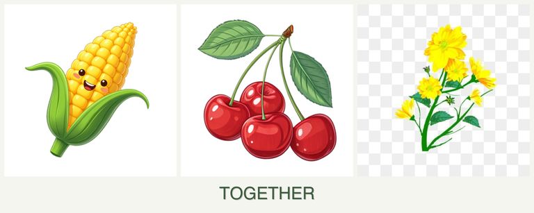 Can you plant corn, cherries and calendula together?