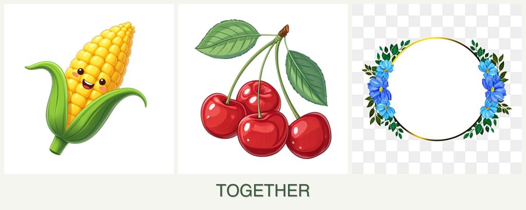Can you plant corn, cherries and zinnias together?