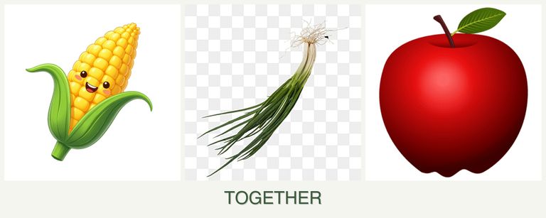 Can you plant corn, chives and apples together?
