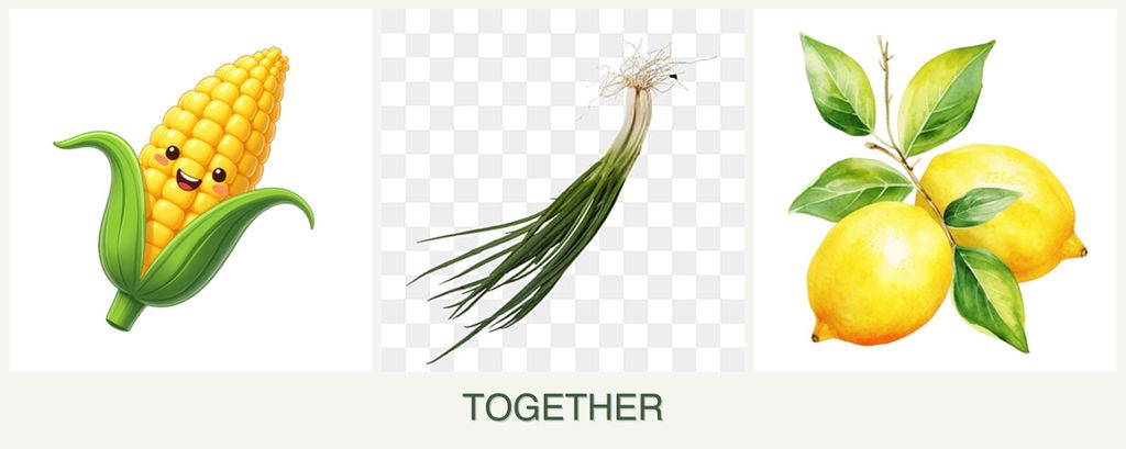 Can you plant corn, chives and lemons together?