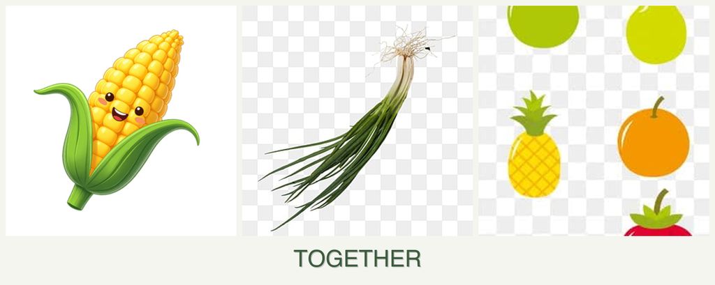 Can you plant corn, chives and pears together?