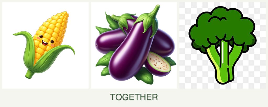Can you plant corn, eggplant and broccoli together?