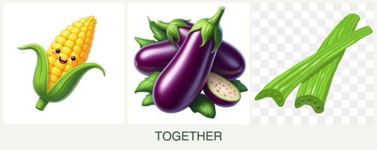 Can you plant corn, eggplant and celery together?