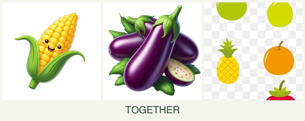 Can you plant corn, eggplant and pears together?