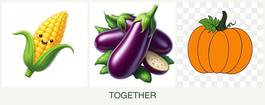 Can you plant corn, eggplant and pumpkin together?
