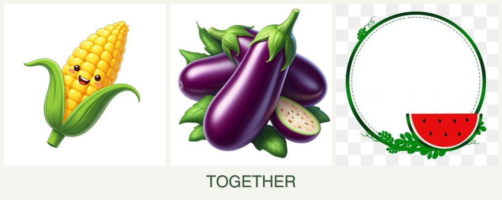Can you plant corn, eggplant and watermelons together?