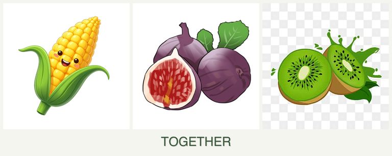 Can you plant corn, figs and kiwi together?