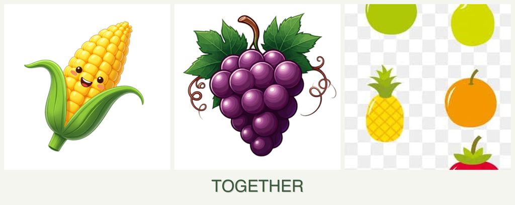 Can you plant corn, grapes and pears together?