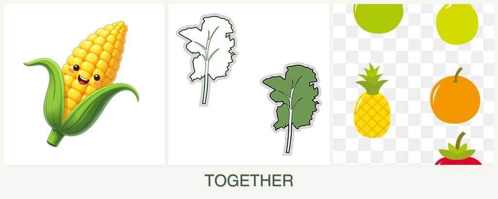 Can you plant corn, kale and pears together?