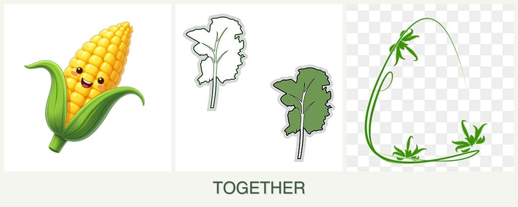 Can you plant corn, kale and tarragon together?