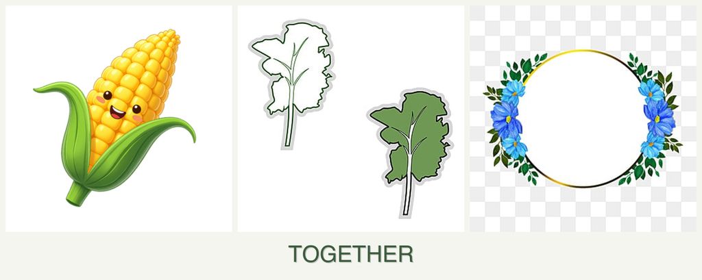 Can you plant corn, kale and zinnias together?