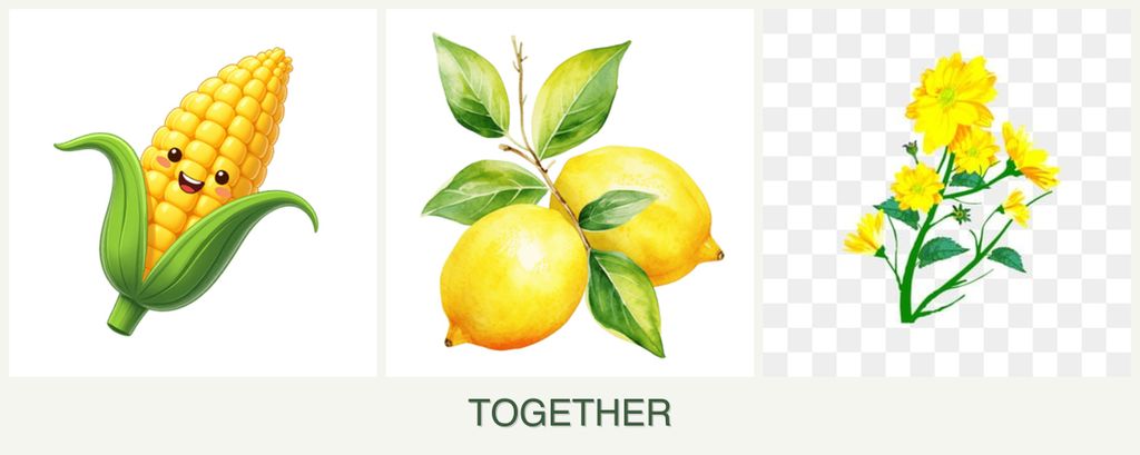 Can you plant corn, lemons and calendula together?