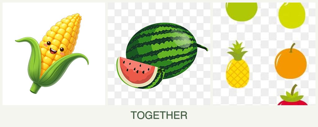 Can you plant corn, melons and pears together?