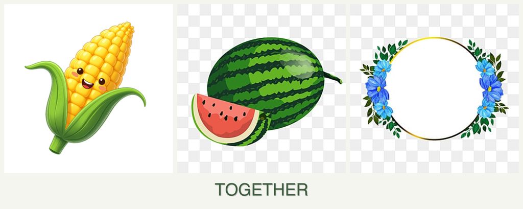 Can you plant corn, melons and zinnias together?
