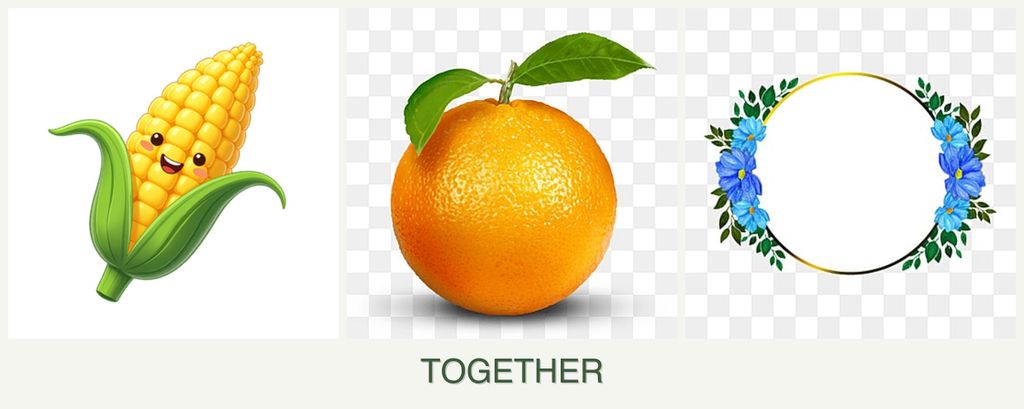 Can you plant corn, oranges and zinnias together?