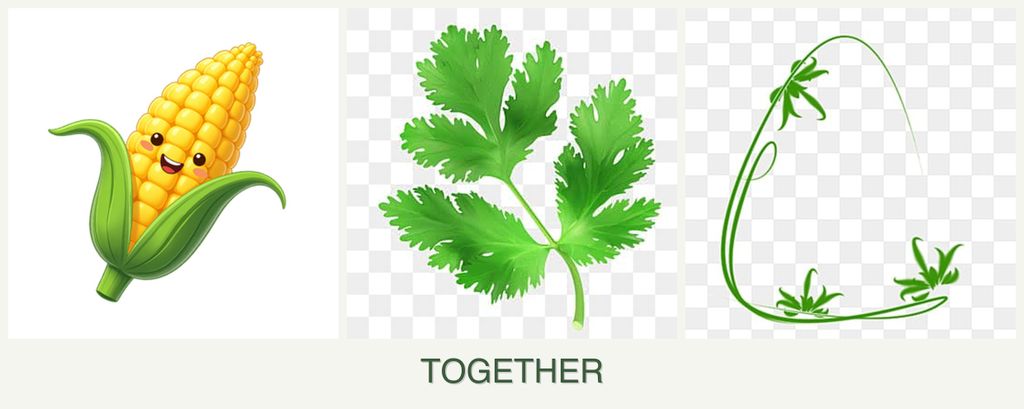 Can you plant corn, parsley and tarragon together?