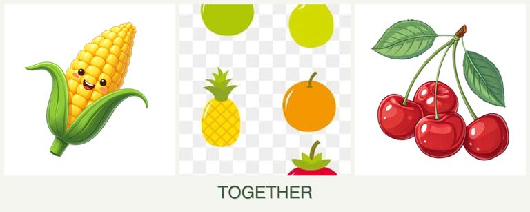 Can you plant corn, pears and cherries together?