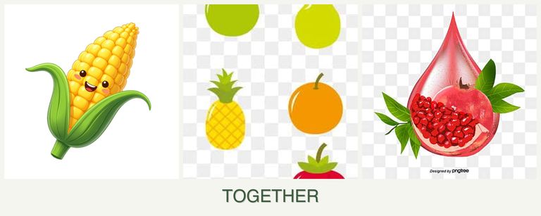Can you plant corn, pears and pomegranates together?