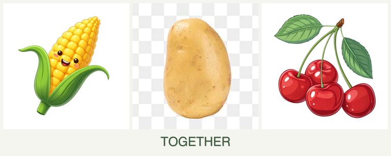 Can you plant corn, potatoes and cherries together?